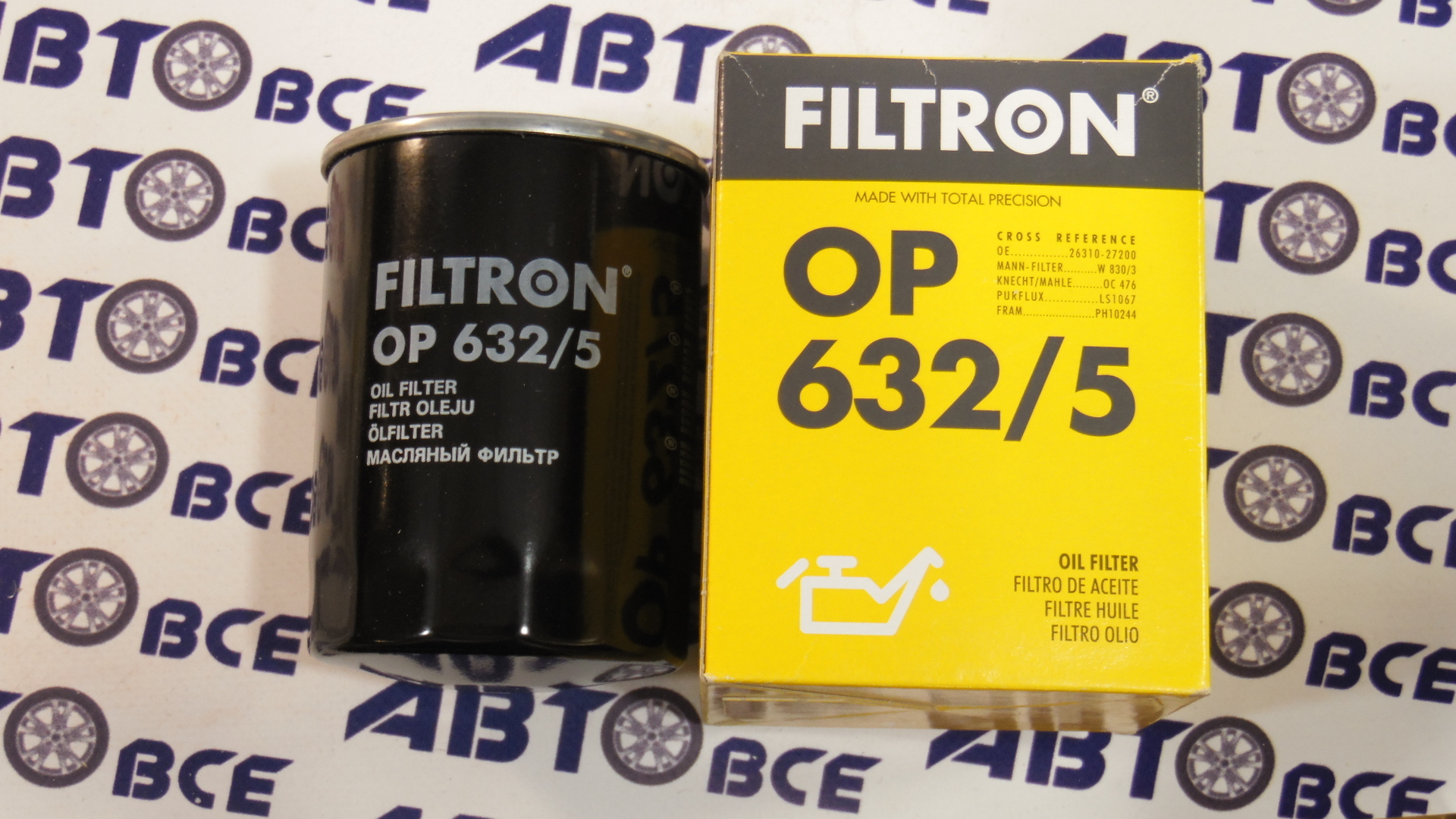 Фильтр масла OP6325 FILTRON